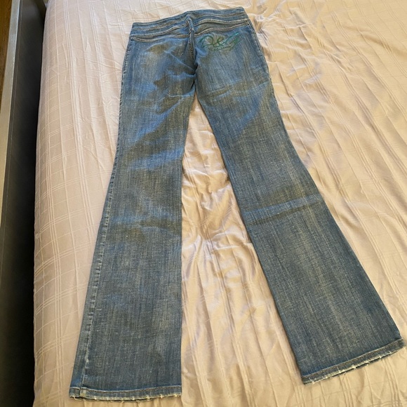 Dolce & Gabbana distressed low rise jeans - Picture 4 of 8